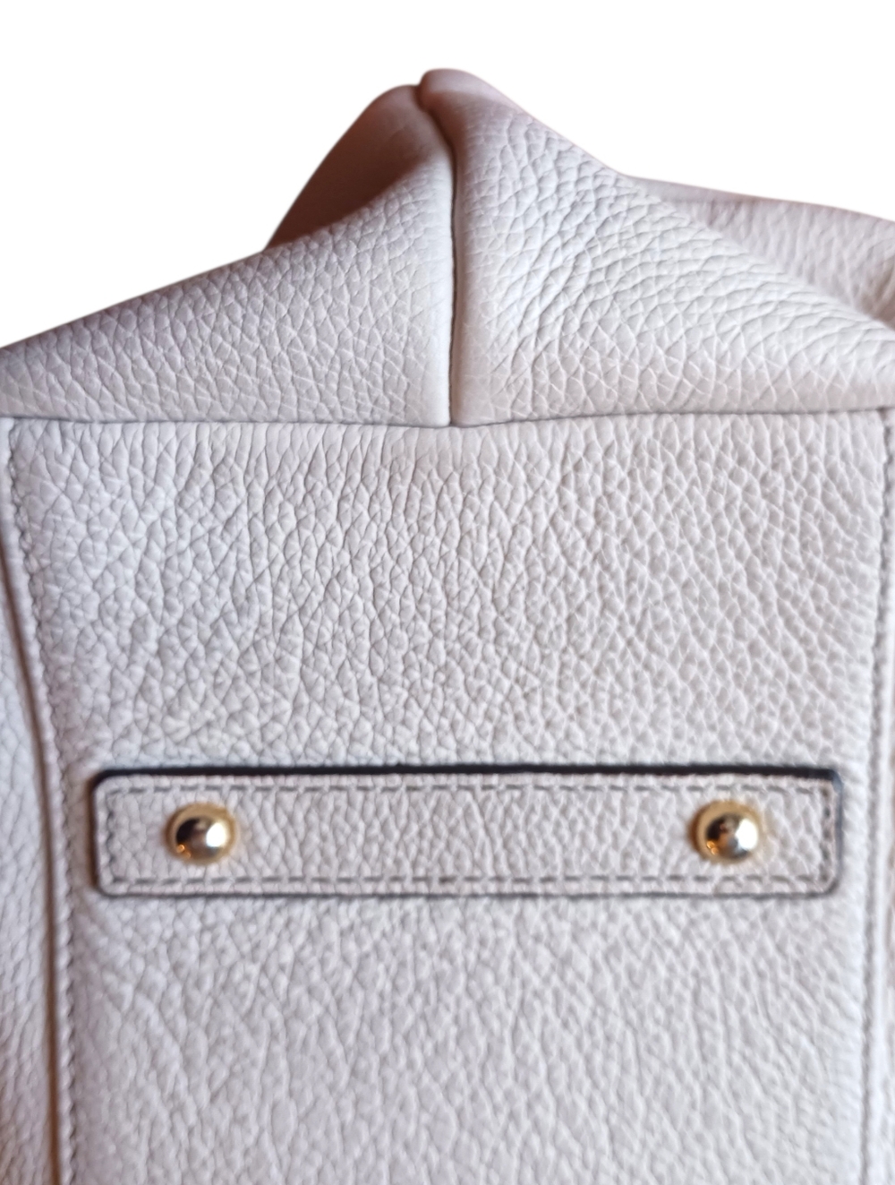 Dooney & Bourke Hobo Bag-Cream Belvedere Logo Lock 11.5x12x5 -EUC $398 Retail - Picture 12 of 15